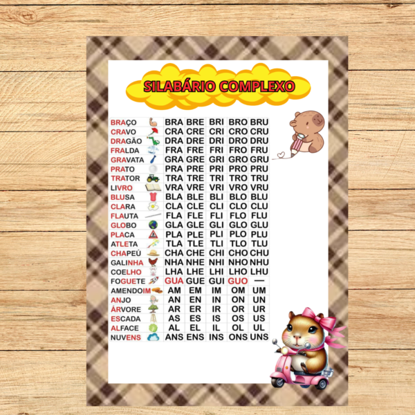 KIT DE SALA CAPIVARAS FOFAS 2X2