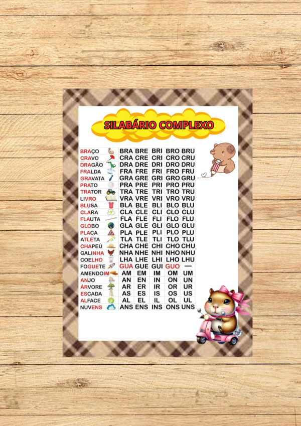 KIT DE SALA CAPIVARAS FOFAS 2X2