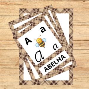 ALFABETO 4 TIPOS DE LETRAS