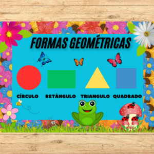 CARTAZ FORMAS GEOMÉTRICAS 2X2