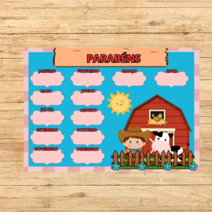 PARABÉNS FAZENDINHA 3X3