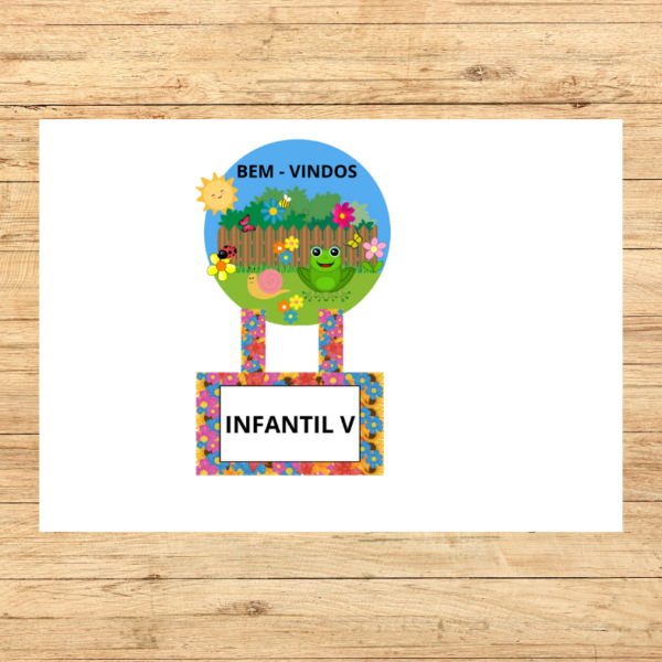 KIT DE SALA TEMA JARDIM 2X2