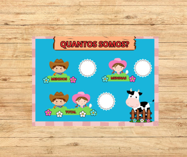 QUANTOS SOMOS FAZENDINHA 2X2