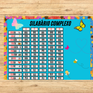 CARTAZ SILABÁRIO COMPLEXO