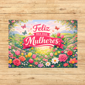 PAINEL FELIZ DIA DAS MULHERES