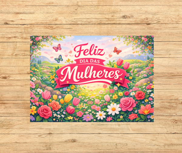 PAINEL FELIZ DIA DAS MULHERES