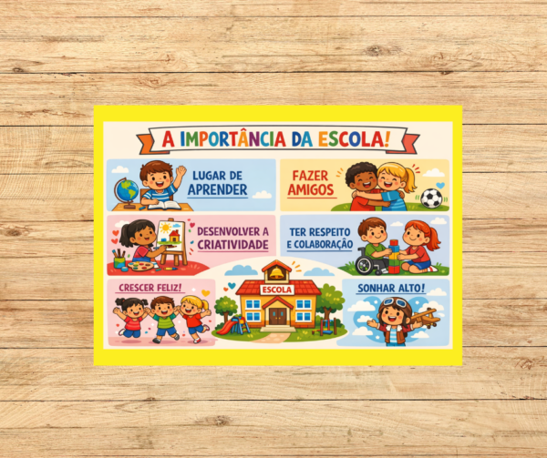 PAINEL A IMPORTÂNCIA DA ESCOLA