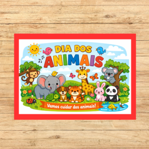 PAINEL DIA DOS ANIMAIS
