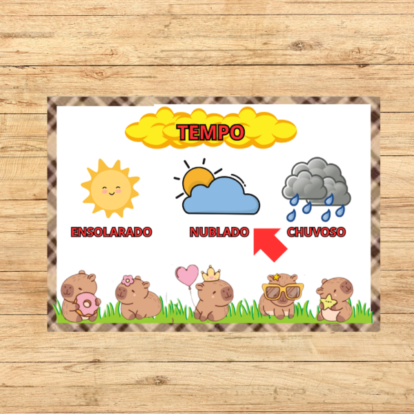 KIT DE SALA CAPIVARAS FOFAS 2X2