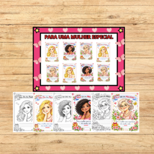 PAINEL INTERATIVO DIA DA MULHER