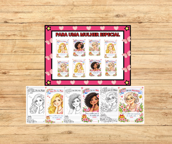 PAINEL INTERATIVO DIA DA MULHER