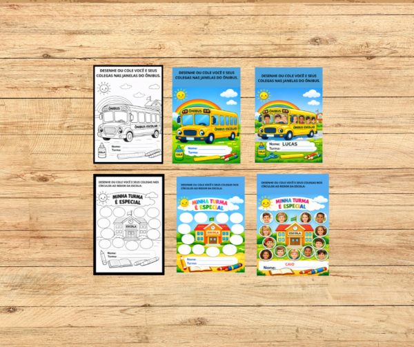 KIT DE ATIVIDADES DIA DA ESCOLA