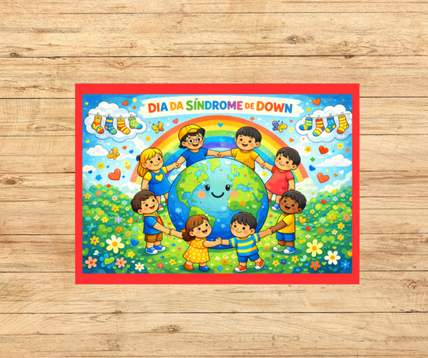 PAINEL SÍNDROME DE DOWN MUNDINHO