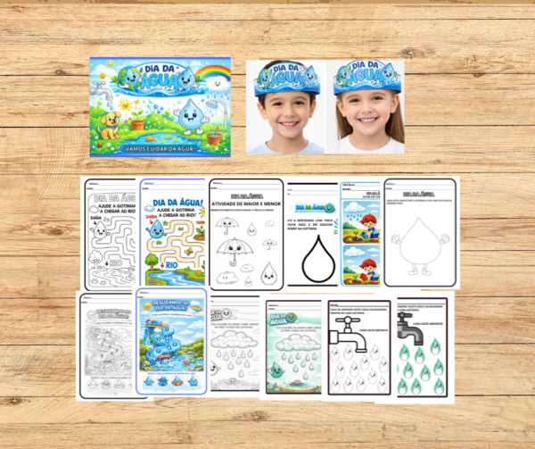 KIT DE ATIVIDADES DIA DA ÁGUA
