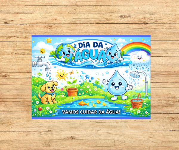 KIT DE ATIVIDADES DIA DA ÁGUA