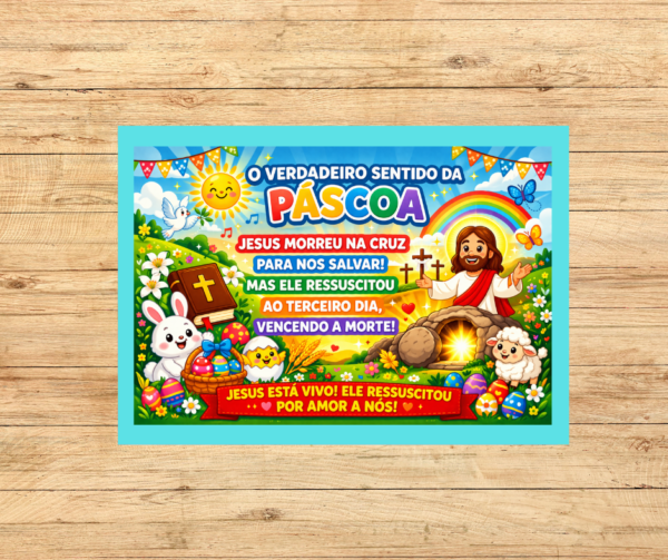 PAINEL O VERDADEIRO SENTIDO DA PÁSCOA