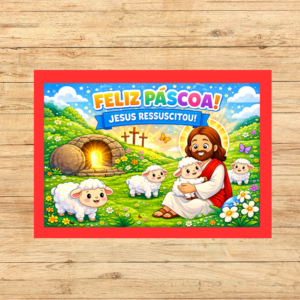 PAINEL DE PÁSCOA JESUS RESSUSCITOU