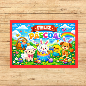 PAINEL DE FELIZ PÁSCOA