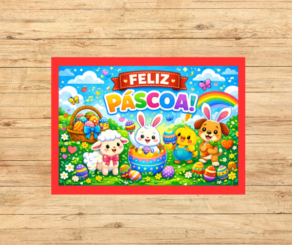 PAINEL DE FELIZ PÁSCOA