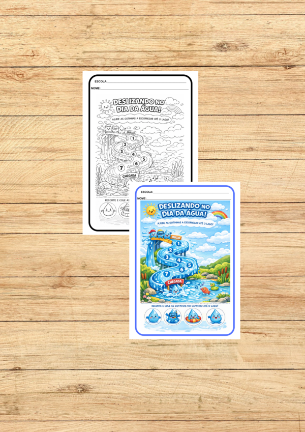 KIT DE ATIVIDADES DIA DA ÁGUA