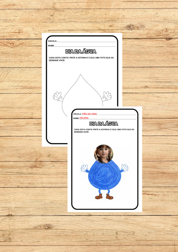 KIT DE ATIVIDADES DIA DA ÁGUA