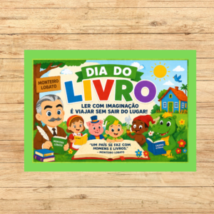 PAINEL DIA DO LIVRO: MONTEIRO LOBATO E COMPANHIA