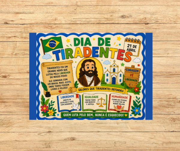 PAINEL TIRADENTES COLORIDO