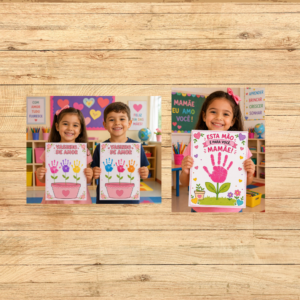 KIT MÃES – 2 ATIVIDADES CRIATIVAS