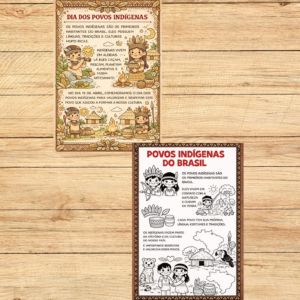 KIT POVOS INDÍGENAS: LEITURA + PAINÉIS