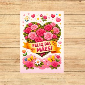 PAINEL FLORAL DIA DAS MÃES