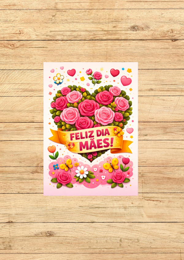 PAINEL FLORAL DIA DAS MÃES