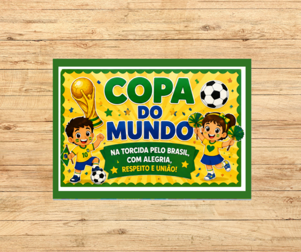 PAINEL COPA DO MUNDO ANIMAÇÃO