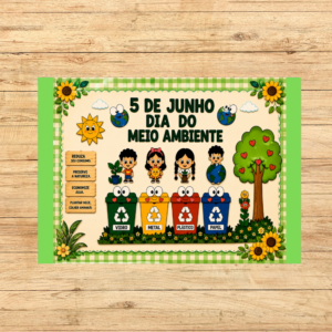PAINEL COLORIDO MEIO AMBIENTE