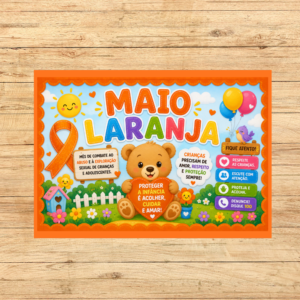 PAINEL CAMPANHA MAIO LARANJA