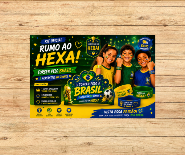 KIT COPA: COROA + PULSEIRAS