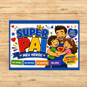 PAINEL DIA DOS PAIS: SUPER PAI