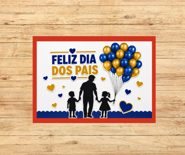 PAINEL DIA DOS PAIS: AMOR DE PAI
