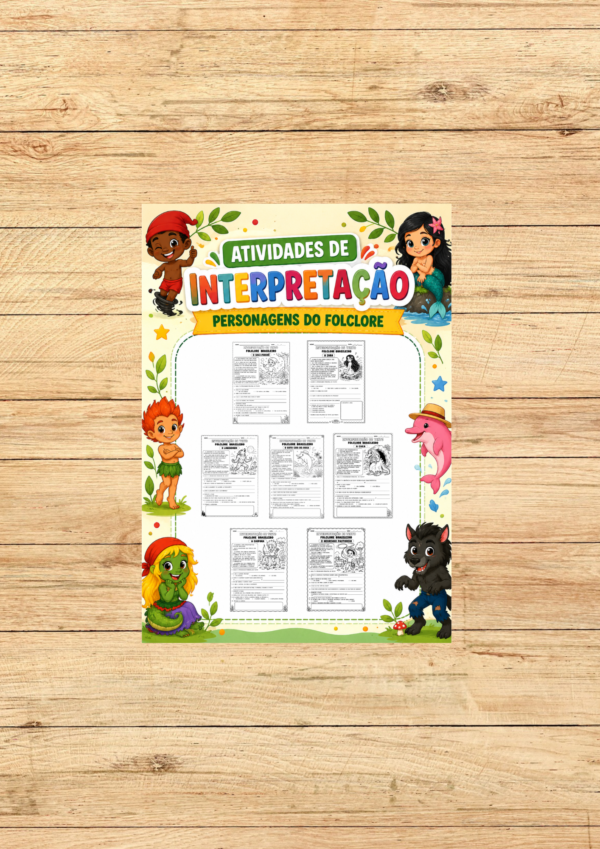 ATIVIDADES DE INTERPRETAÇÃO - FOLCLORE BRASILEIRO